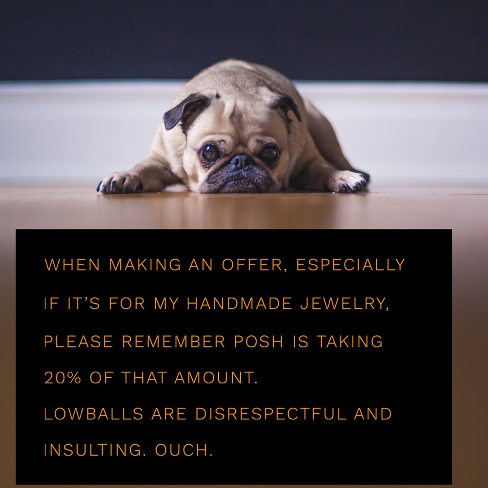 Please think about the Posher before making offers